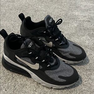 Nike Black and Gray Women's Shoes
